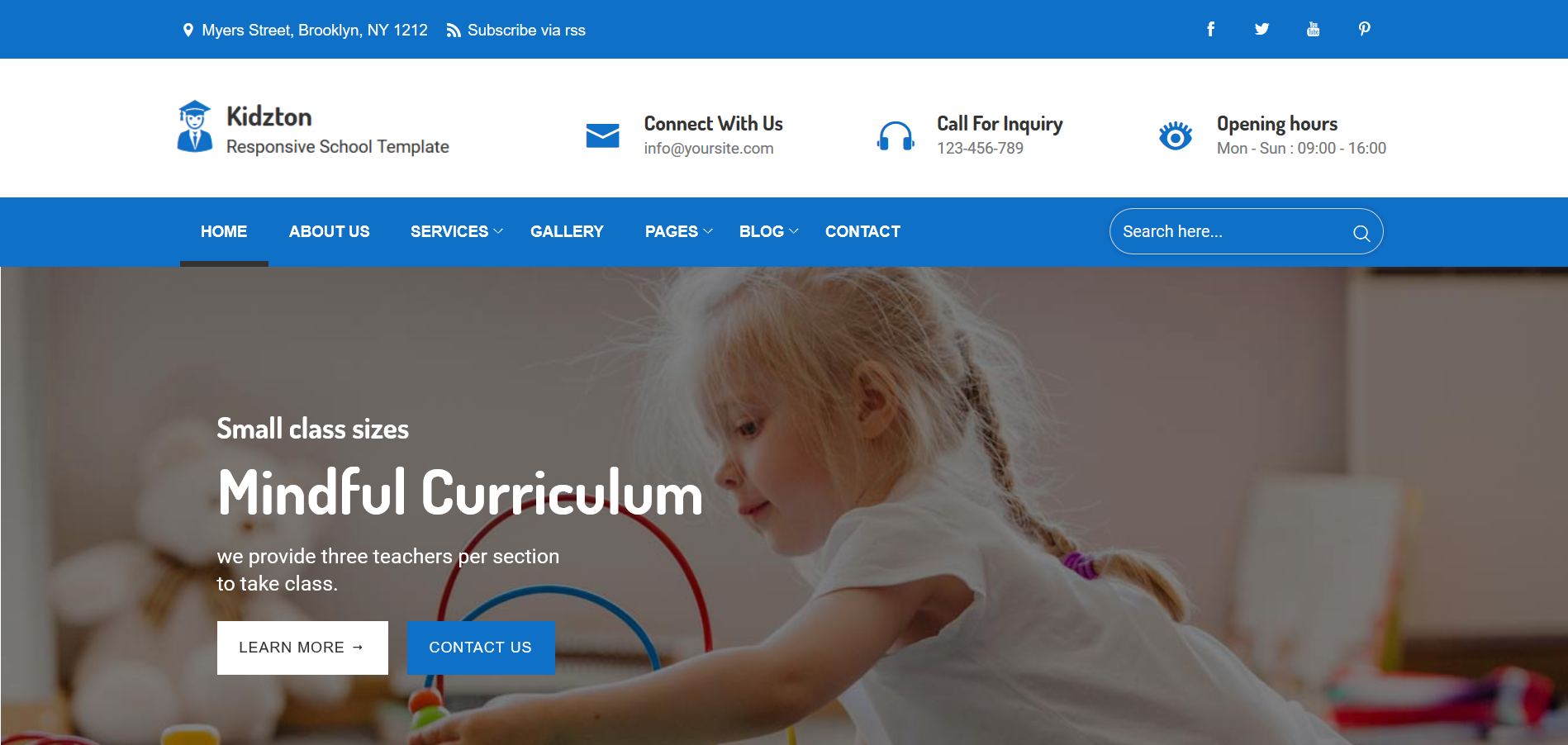 free html5 template